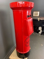 Full Size Heavy Painted Steel Display Piece in the Shape of a Post Office Box from The Post Office Bar in Maroochydore - 3