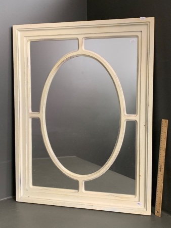 Contemporary Decorator Shabby Framed Mirror