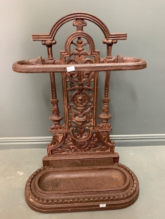 Victorian Style Cast Iron Umbrella / Stick Stand