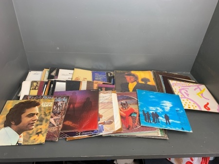 Asstd Lot of 100+ - Mainly Late 70's and 80's - 12' LP Records inc. Ian Dury, Mike Oldfield, Michael Jackson, Kraftwerk, Phil Collins + DJ Pre Releases