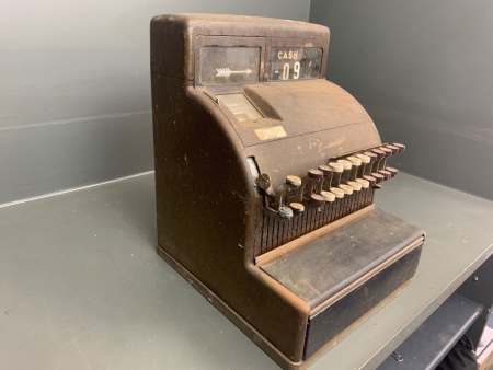 Vintage NCR Cash Register for Restoration