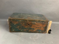 Small Antique Seaman's Chest - 2