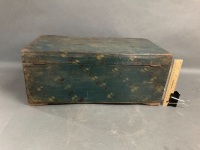 Small Antique Seaman's Chest - 4