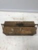 Old Metal Toolbox & Tools + Steel Ammo Case - 2