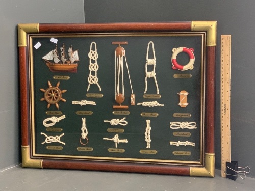 Box Framed Nautical Diorama