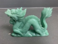 Carved Jade Dragon - 4