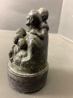 Bronze - Its Better to Build a Boy than Mend a Man - Figurine - 2