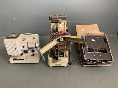 Asstd Lot of Vintage Projectors