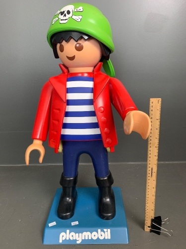 Large Playmobil Articulated Shop Display Model - Pirate