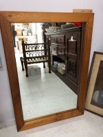 Oval Cheval Mirror & Large Timber Framed Mirror - 2