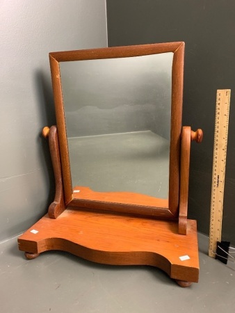 Vintage Red Cedar Vanity Mirror