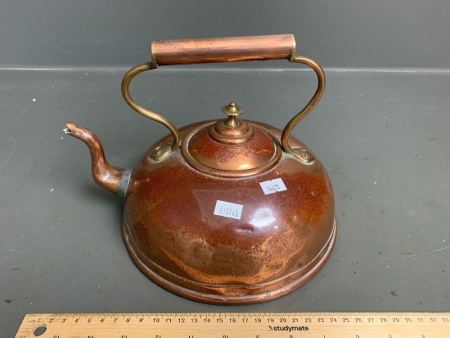 Antique Copper Kettle