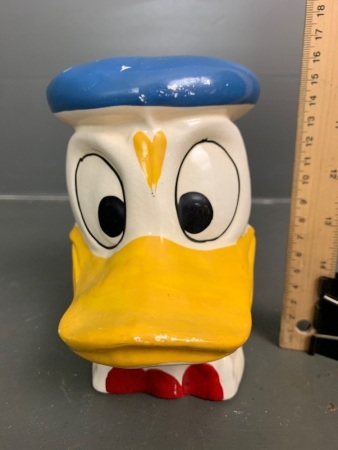 Vintage Walt Disney Donald Duck Money Box