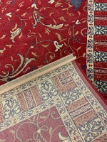 Red Hall Runner Made in Turkey - 2