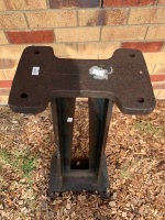 Vintage Cast Steel Workshop Stand - App. - 2