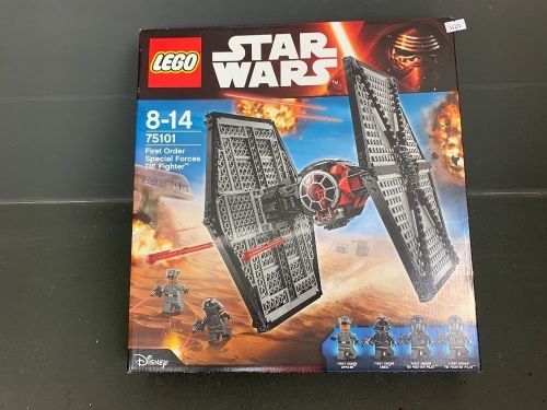 Unopened Box Set Star Wars Lego 75101 First Order Special Forces TIE Fighter