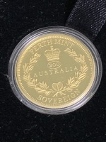 Perth Mint 2019 Australian Gold Sovereign Proof Coin Unopened in Box