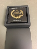 Perth Mint 2019 Australian Gold Sovereign Proof Coin Unopened in Box - 3