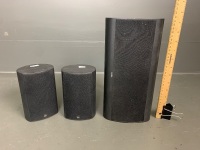 Danish Jamo Center 50 II Speaker 60/90W + 2 Matching Side Speakers