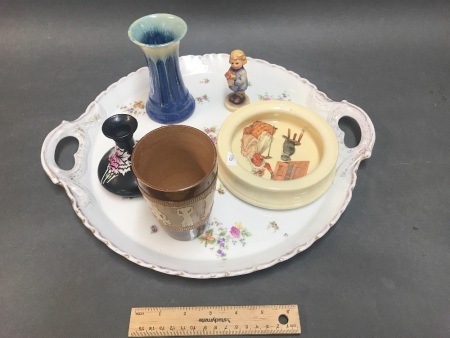 Asstd Ceramic Lot inc. Royal Doulton, Goebel,Shelley & Australian Pottery