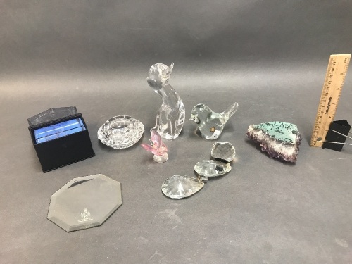 Collection of Small Crystal Pieces inc. Wedgwood