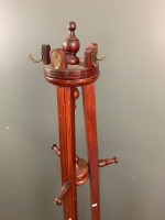 Tall Tripod Hat and Coat Stand - 2