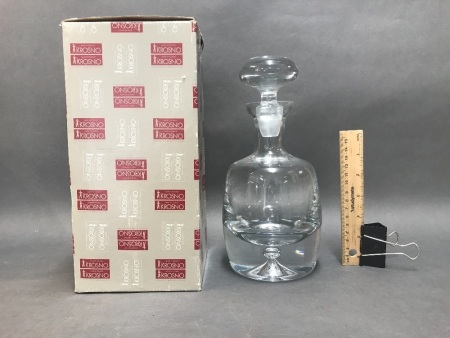 Krosno Polish Crystal Jensen Barrel Decanter