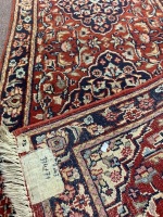 Vintage Hand Knotted Persian Wool Runner - 2