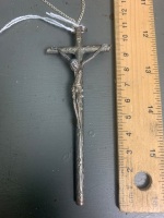 Italian Crucifix with Sterling Silver Chain - 2