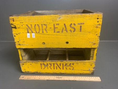 1960'S Ballina Nor-East Drinks Cordial Crate