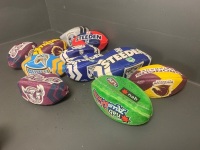 Collection of Themed NRL Footballs - 3