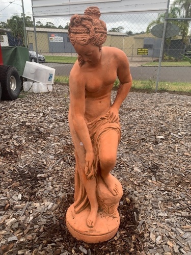 Terracotta Lady Statue