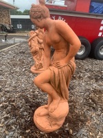 Terracotta Lady Statue - 2