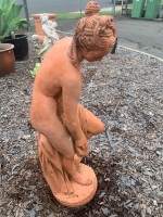 Terracotta Lady Statue - 3