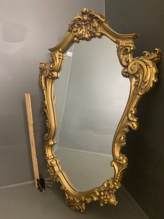 Ornate Carved Gilt Framed Mirror