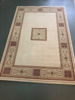 Orient Brand Rug - Cream and Red - Made in Egypt