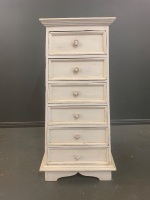 Painted Pyramid 6 Drawer Unit - 2