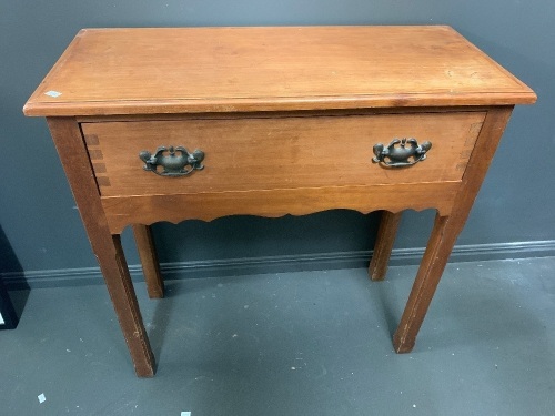 Single Drawer Hall Table