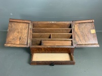 Walnut Desktop Stationary Cabinet C1890 - 2