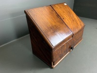 Walnut Desktop Stationary Cabinet C1890 - 3