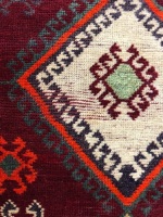 Hand Woven Wool Persian Rug - 2