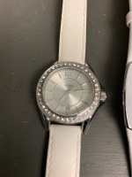 3 Womens Wrist Watches inc. Fossil, Skagen and Tissot - 2