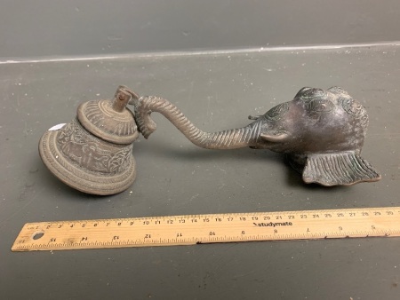 Brass Elephant Bell