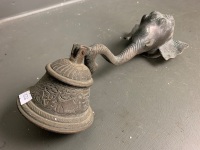 Brass Elephant Bell - 2