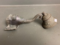 Brass Elephant Bell - 3