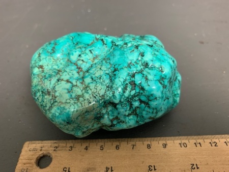 Turquoise Polished Rough Rock Nugget - 598g