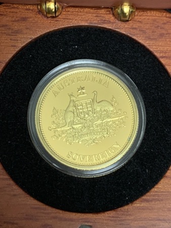 2009 Proof Gold Sovereign, Perth Mint, Boxed