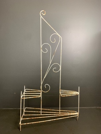 Vintage Steel/Wire Plant Stand