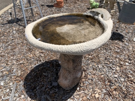 Concrete Bird Bath