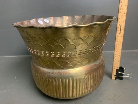 Brass Planter